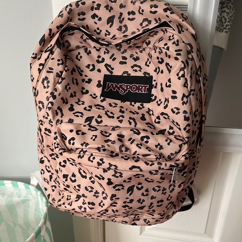 Jansport Leopard Print Backpack